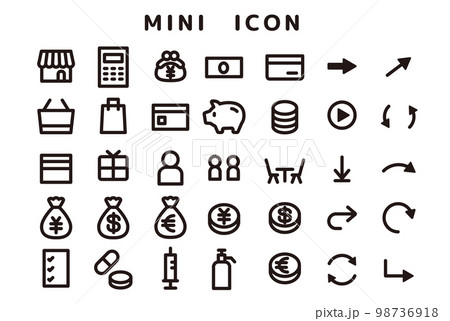 mini icons ミニアイコン集 CD-ROM付き 洋書 素材集 アイコン・ミニ: 愛しつづけられるもの (CG BOOKS) | L.J.K.