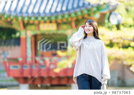 女子旅 旅行 若い女性 女子旅 旅行 若い女性 98737063