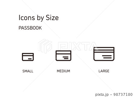 通帳 アイコン 通帳 アイコン 98737180