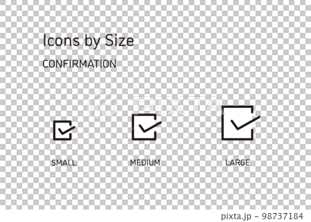 チェック 確認 アイコン チェック 確認 アイコン 98737184