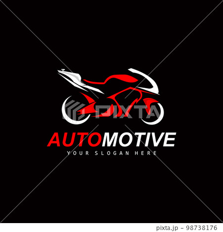 Motorcycle Logo, MotoSport Vehicle Vector, Design For, Automotive, Motorcycle Costume Workshop, Motorcycle Repair, Product Brand, Motogp 98738176