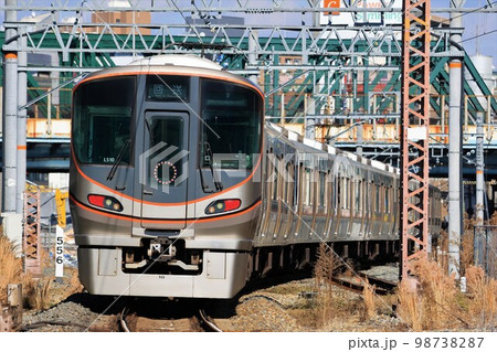 【JR西日本】梅田貨物線 323系（西九条〜新大阪） 98738287