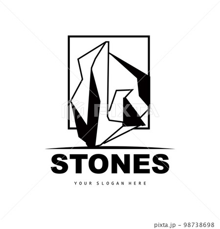Stone Logo, Vector Stone Modern With Geometry Line Style, Design For Aesthetic Decoration, Brand Modern Product, Simple Icon Abstract Aesthetic Geometry Line Stone Logo, Vector Stone Modern With Geometry Line Style, Design For Aesthetic Decoration, Brand Modern Product, Simple Icon Abstract Aesthetic Geometry Line 98738698