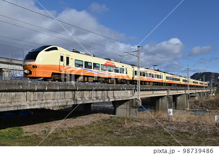 東北本線 臨時快速 E653系U102編成 東北本線 臨時快速 E653系U102編成 98739486