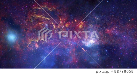 Outer Space Galaxy Stars Universe Cosmic Background 98739659