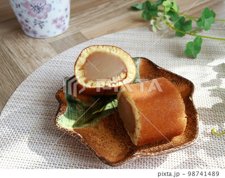 和菓子　カステラ巻 98741489