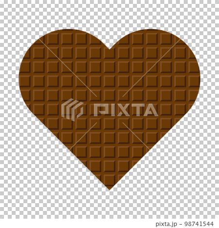 心形巧克力棒 心形巧克力棒 98741544
