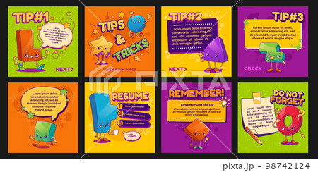 Tips and tricks banner templates for social media 98742124