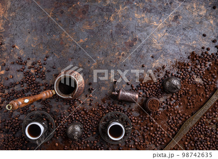 Turkish coffee concept 98742635
