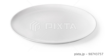 empty plate isolated on white 98743757
