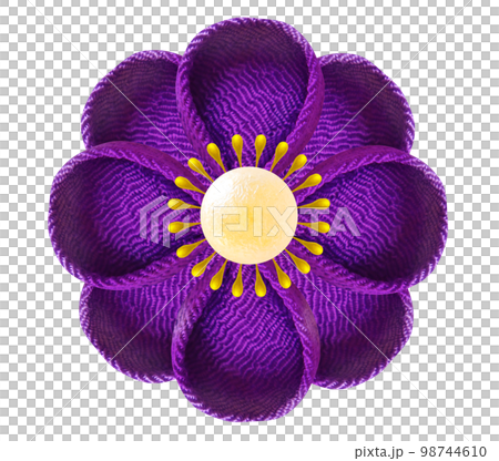 用旋鈕製作的花卉圖案 用旋鈕製作的花卉圖案 98744610