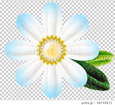 Flower graphic made with knob work Flower graphic made with knob work 98744611