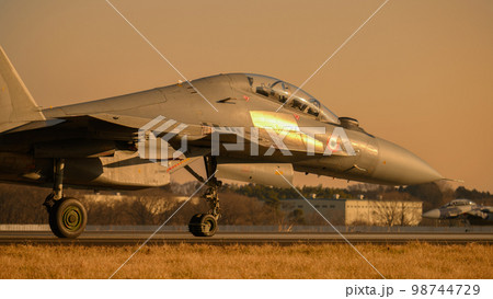 インド空軍スホーイSu-30MKI着陸 98744729