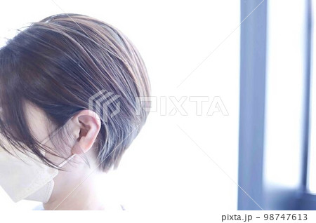 白髪対応インナーアッシュハイライト＋ショート！ 98747613