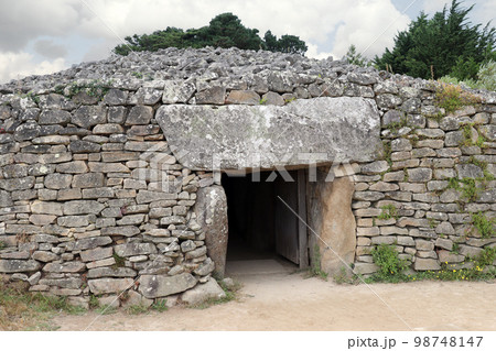 Table des Marchands - famous megalithic monument in Brittany 98748147