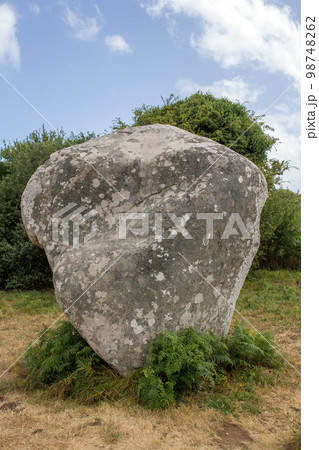 Alignment of Kerzerho - rows of menhirs in Brittany 98748262