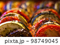 Ratatouille. French dish. Close-up. 98749045