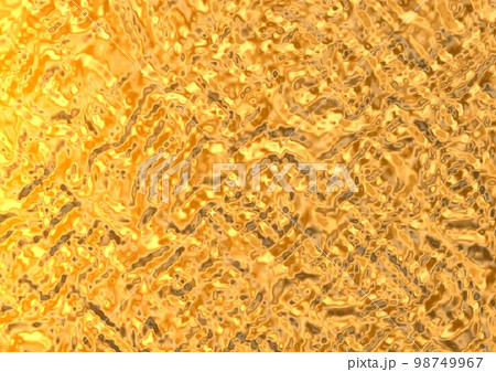 金　金色　ゴールド　金紙　背景　壁紙(3DCGイメージ) 98749967