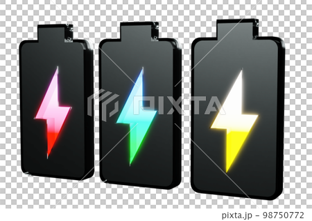バッテリーのアイコンのイラスト 98750772