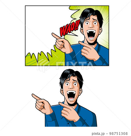 アメコミタッチの紹介する男性 98751308