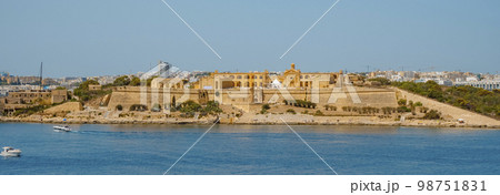 Fort Manoel, in Malta, web banner format 98751831