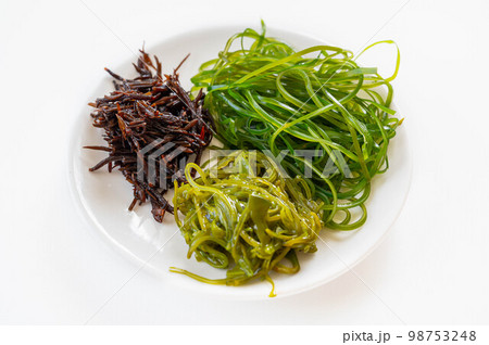 集めた海の幸 海藻 集めた海の幸 海藻 98753248