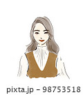 パーソナルカラーオータムのイラスト 98753518