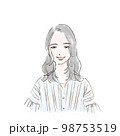 パーソナルカラーサマーのイラスト 98753519