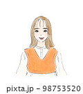 パーソナルカラースプリングのイラスト 98753520