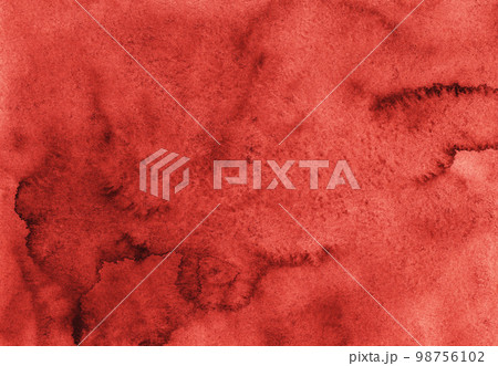 Watercolor red texture background hand painted. Maroon backdrop. Stans on paper. Watercolor red texture background hand painted. Maroon backdrop. Stans on paper. 98756102