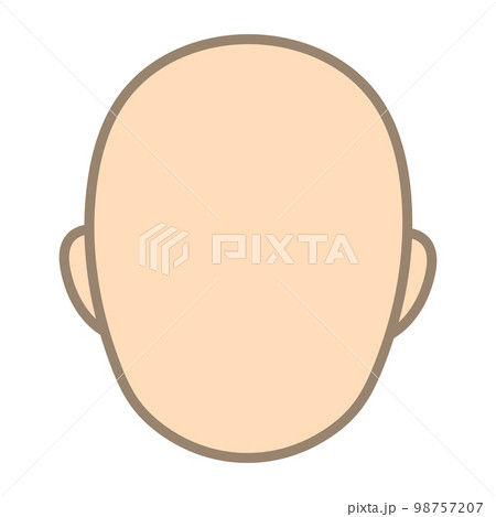 顔の輪郭 98757207