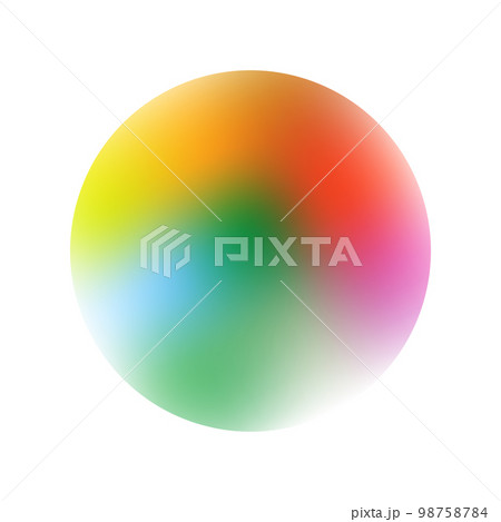 Abstract background multicolor gradient circle 98758784