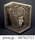 Maze of the mind AI generative	 98762713