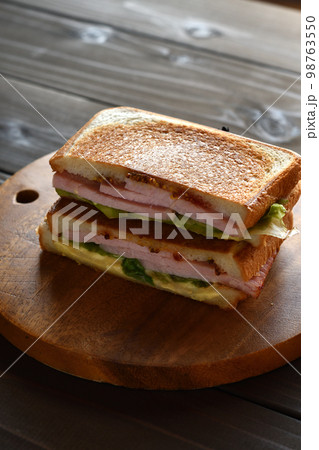 ホットハムサンド 98763550