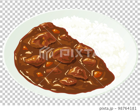 Beef curry 98764181