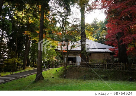 世界遺産中尊寺 金色堂 世界遺産中尊寺 金色堂 98764924