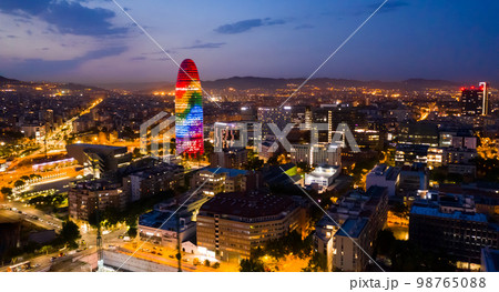 Torre Glories skyscraper Torre Glories skyscraper 98765088