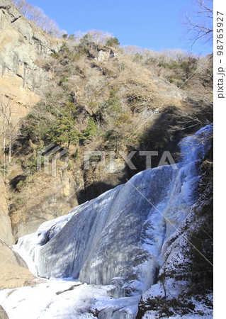袋田の滝の氷瀑9 袋田の滝の氷瀑9 98765927