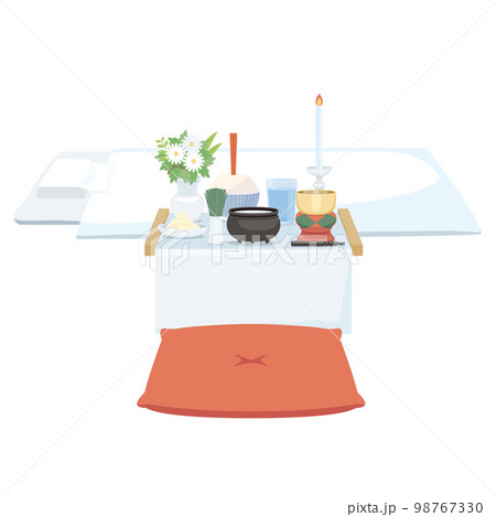 仏教の枕飾り 仏教の枕飾り 98767330