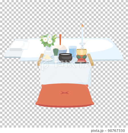 仏教の枕飾り 仏教の枕飾り 98767330