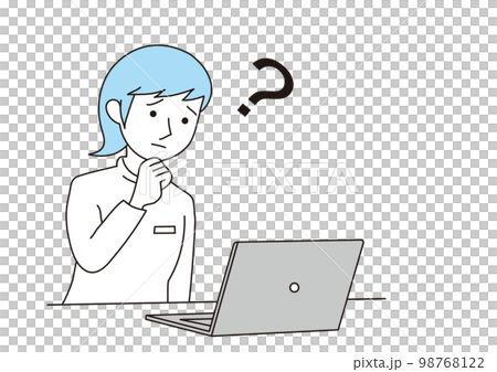 医療現場のDX化に取り残される女性看護師とはてなマーク 98768122