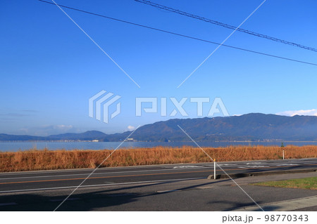 江島大橋の景観 江島大橋の景観 98770343