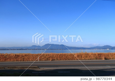 江島大橋の景観 江島大橋の景観 98770344
