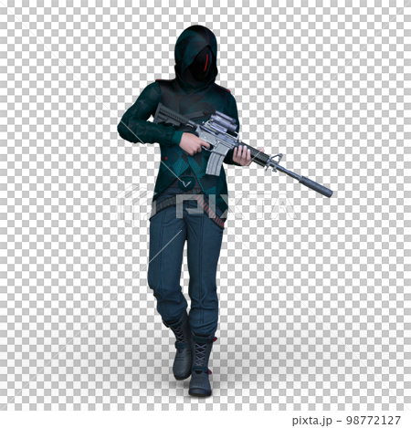 Masked soldier 98772127
