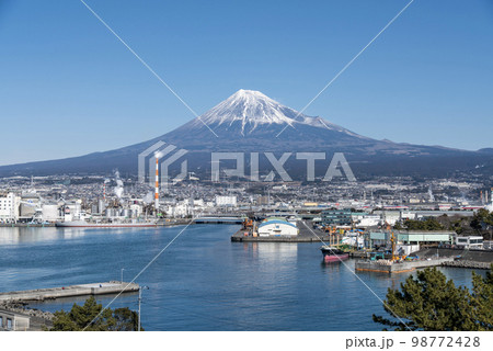 田子の浦みなと公園 富士山ドラゴンタワーから見た眺望 田子の浦みなと公園 富士山ドラゴンタワーから見た眺望 98772428
