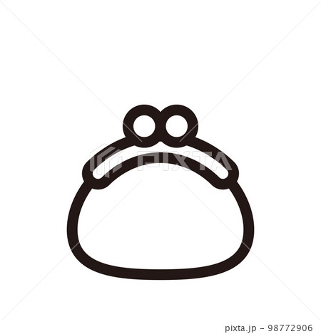 財布 アイコン(線の太さ三種) 財布 アイコン(線の太さ三種) 98772906