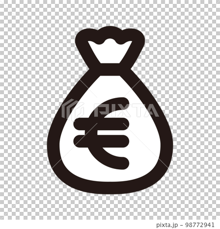 Euro icon (three line thicknesses) 98772941