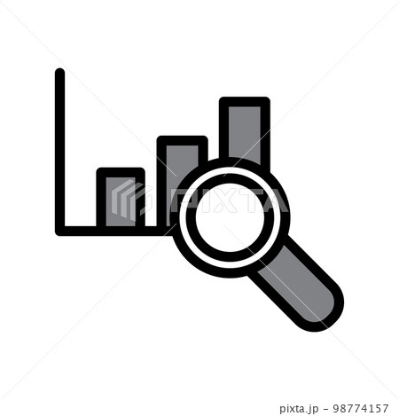Illustration Vector Graphic of Magnifying Icon 98774157