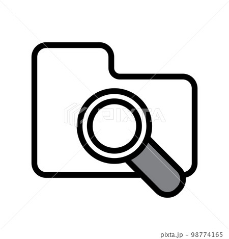 Illustration Vector Graphic of Magnifying Icon 98774165