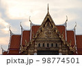タイの大理石寺院 98774501